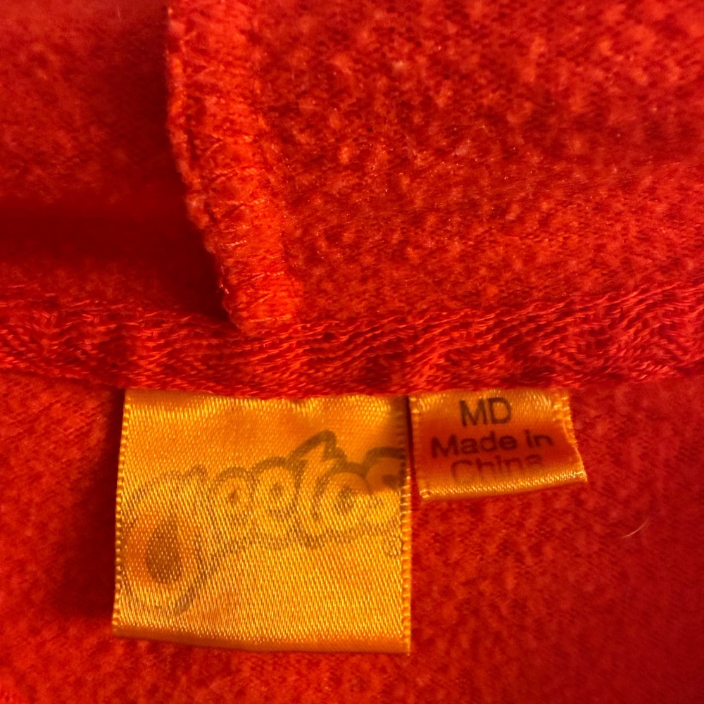 Cheetos Flammin’ Hot Cropped Pullover Hoodie Size Medium - Runs Small - Picture 4 of 6